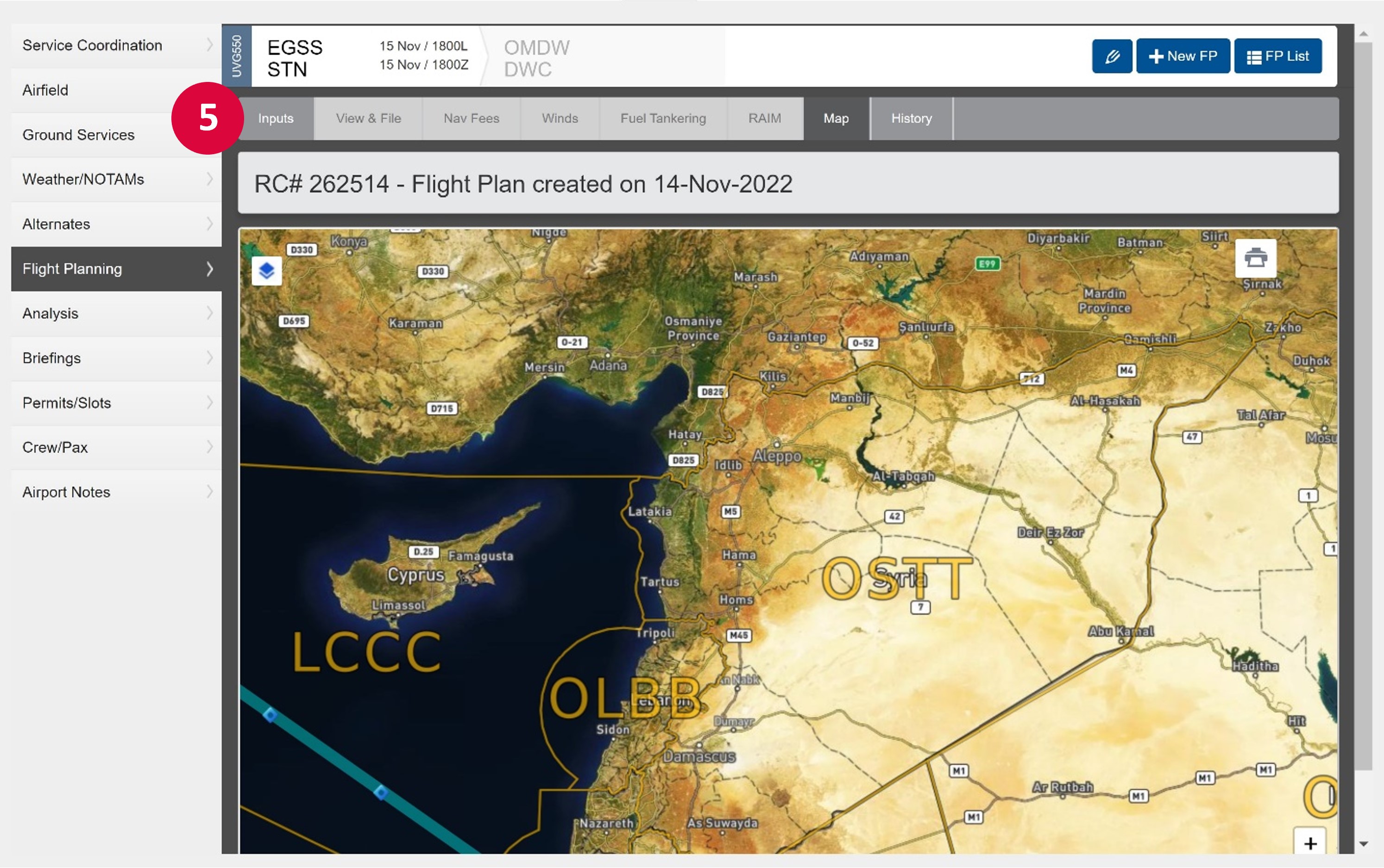 FIR Boundary Avoidance in Flight Planning – Knowledge Base